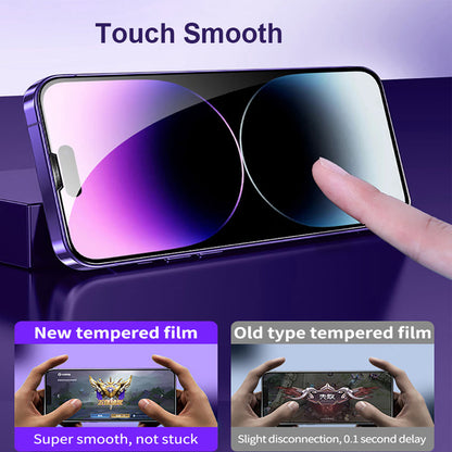 iPhone 12 Tempered Glass Screen Protector [2-Pack] with Easy Alignment Frame – Matte Anti-Glare, Premium by SwiftShield